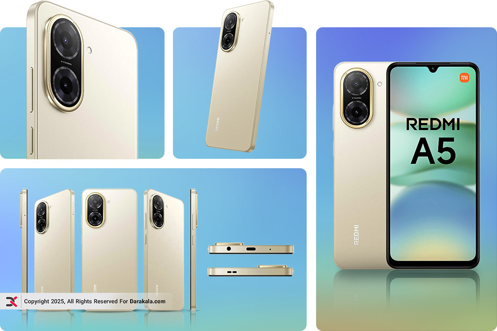 گوشی-Xiaomi Redmi A5-طراحی